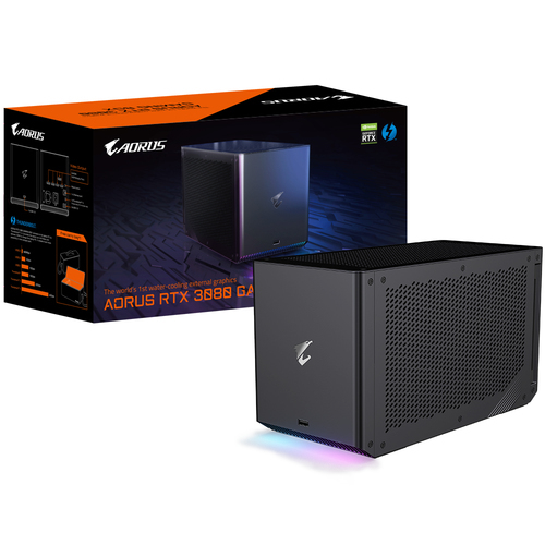 Gigabyte AORUS RTX 3080 GAMING BOX (rev. 2.0) GeForce RTX 3080 Nero